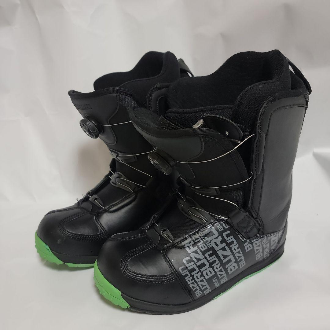 BURTON スノーボードブーツ ブラック/グリーン ボア BOA 28.5cm