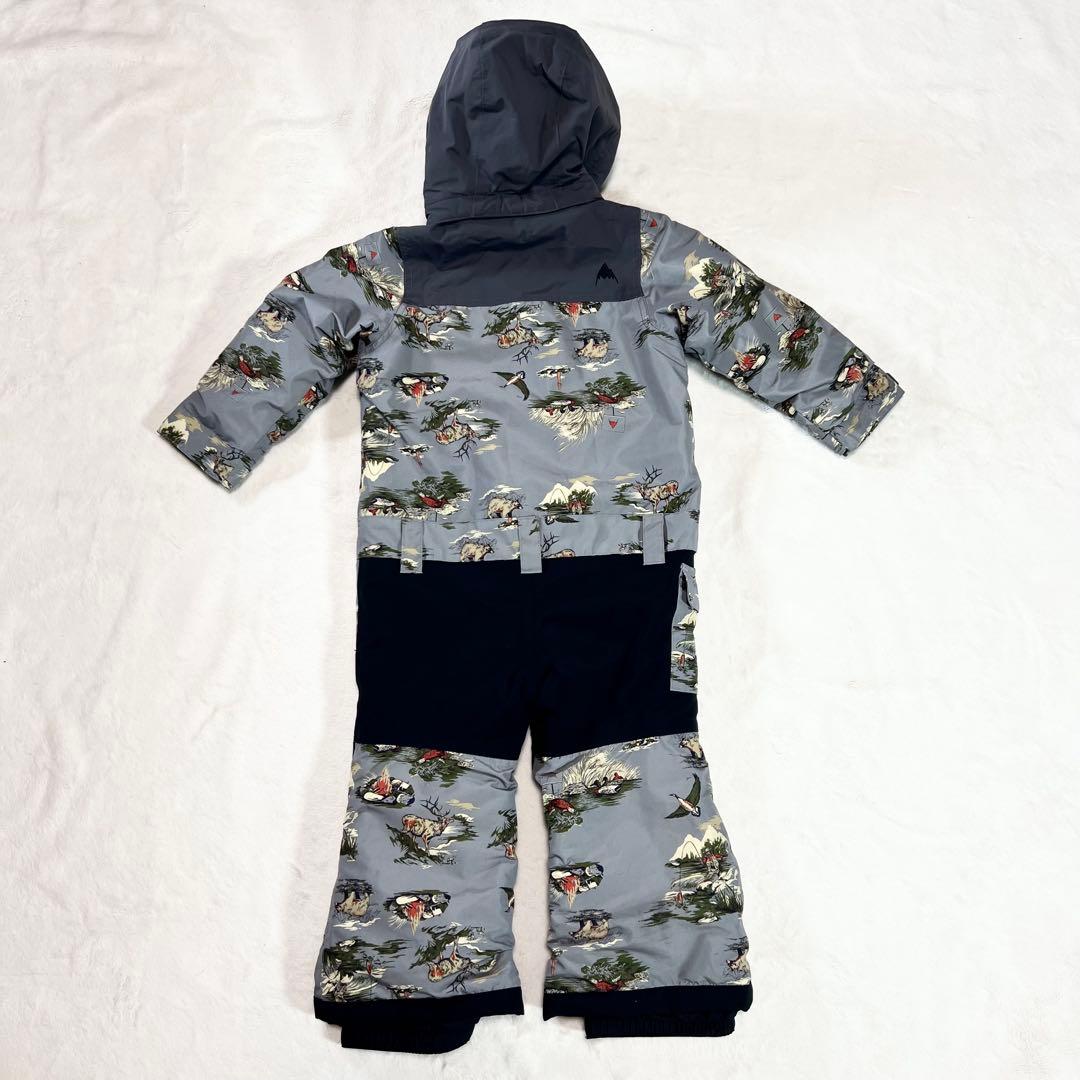 BURTON 子ども用スノーボードウェア アニマル迷彩　2T　90〜100cm