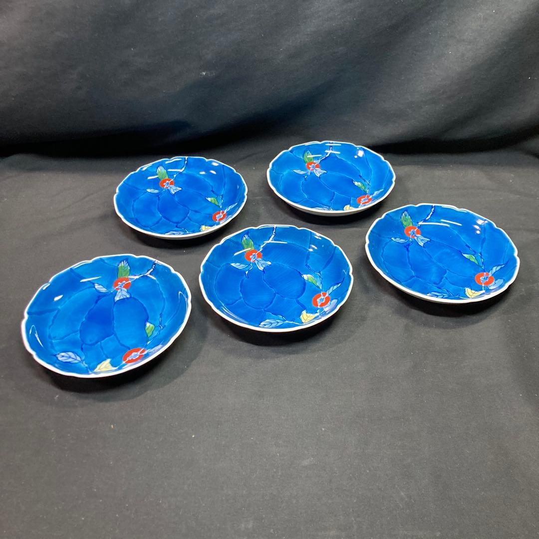 【未使用】色鍋島 稚山 食器セット 7種