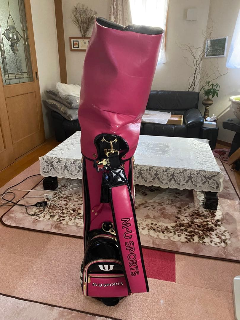 MUスポーツ　ゴルフバック　使用感あり