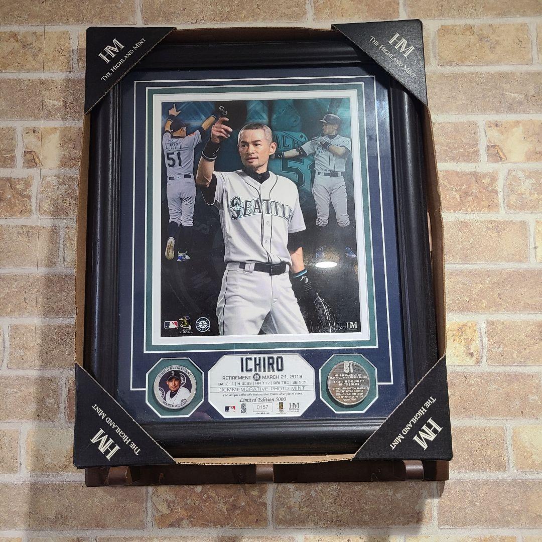 イチロー 引退記念アートフレーム　世界で200個限定品