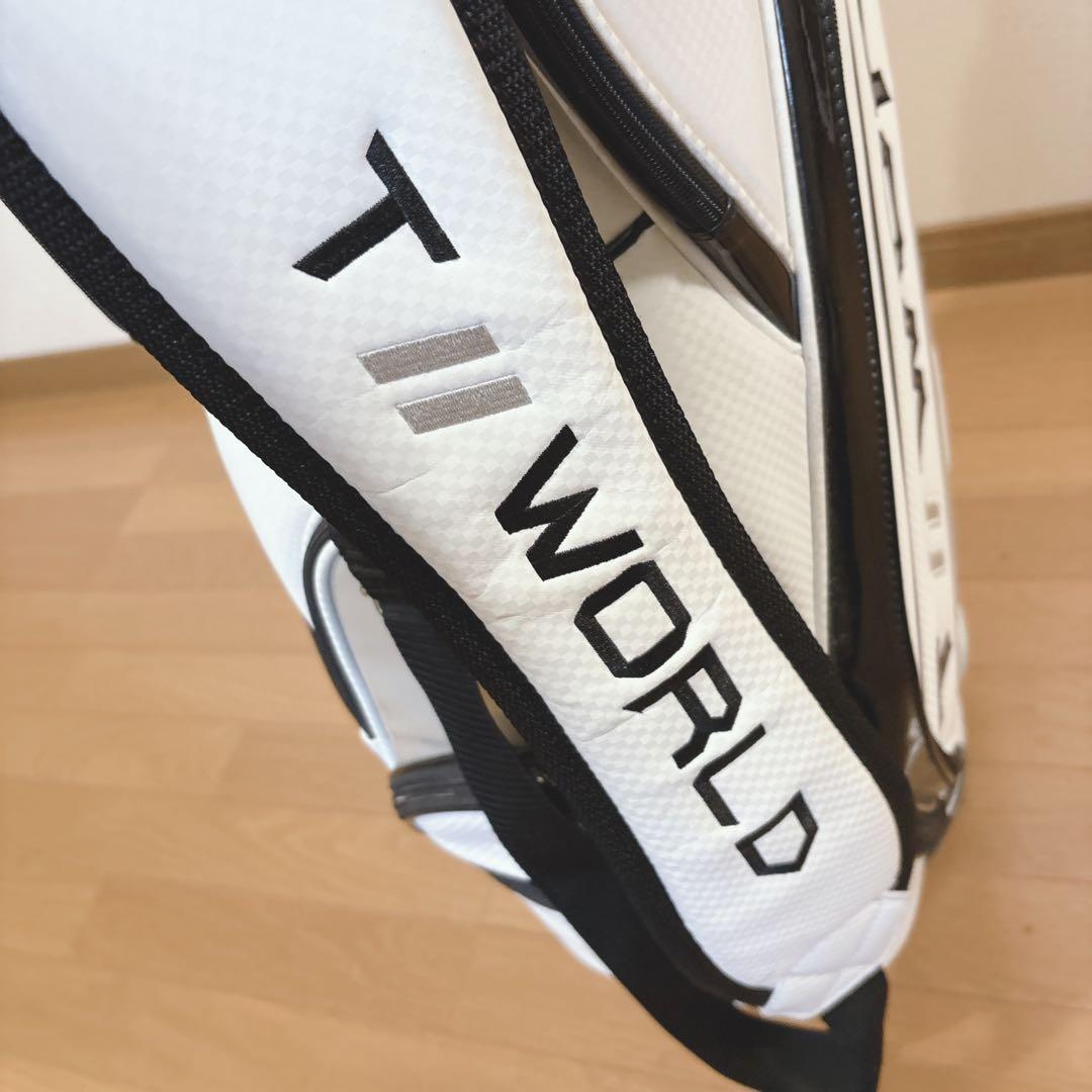 K398 HONMA TOUR WORLD キャディバッグ ホワイト