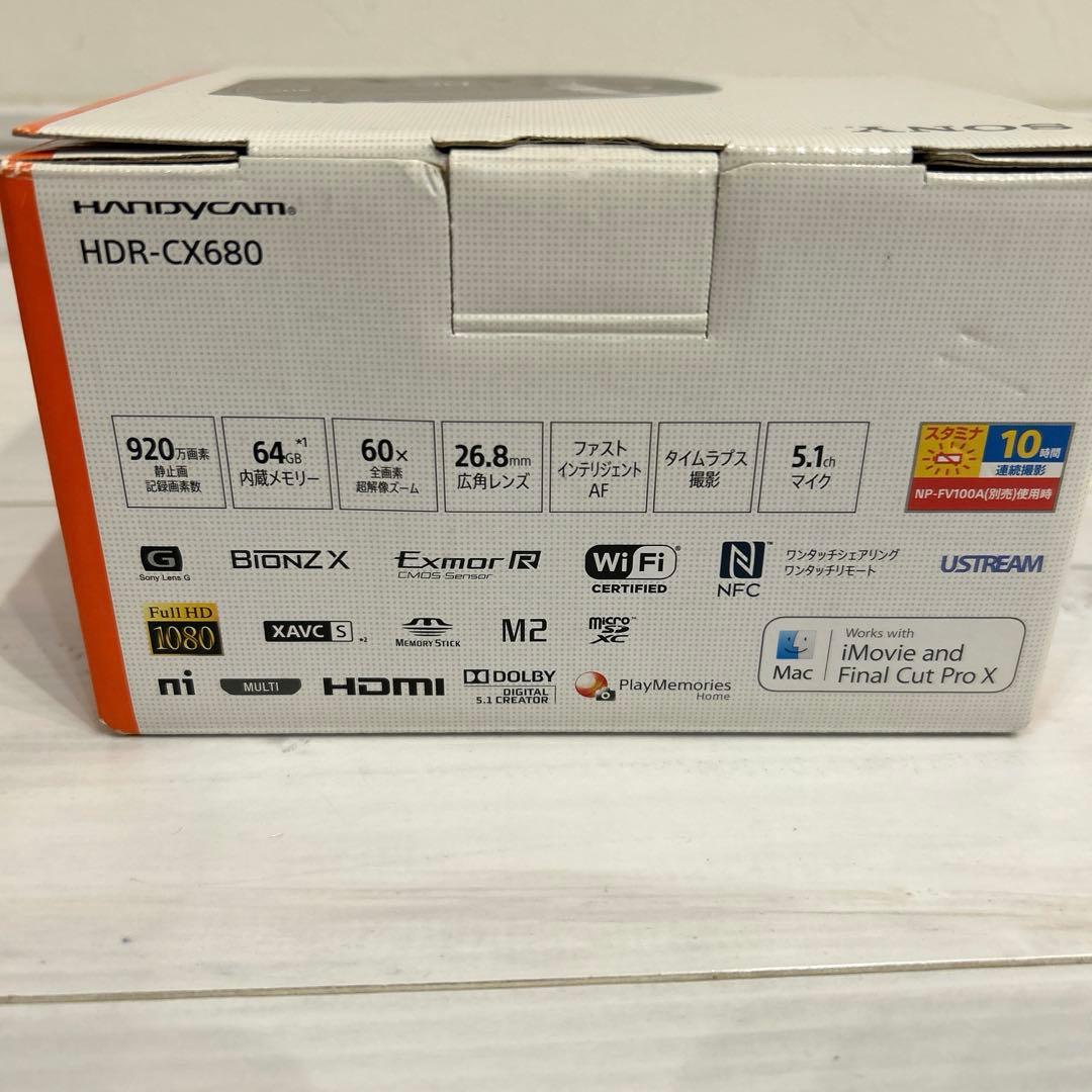 SONY HDR-CX680 デジタルHDビデオカメラ