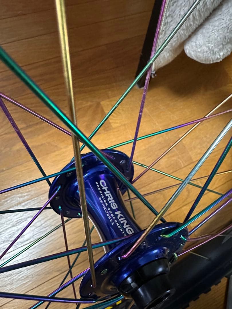 マグ 1/2 CHRIS KING手組みホイール（マレット仕様）