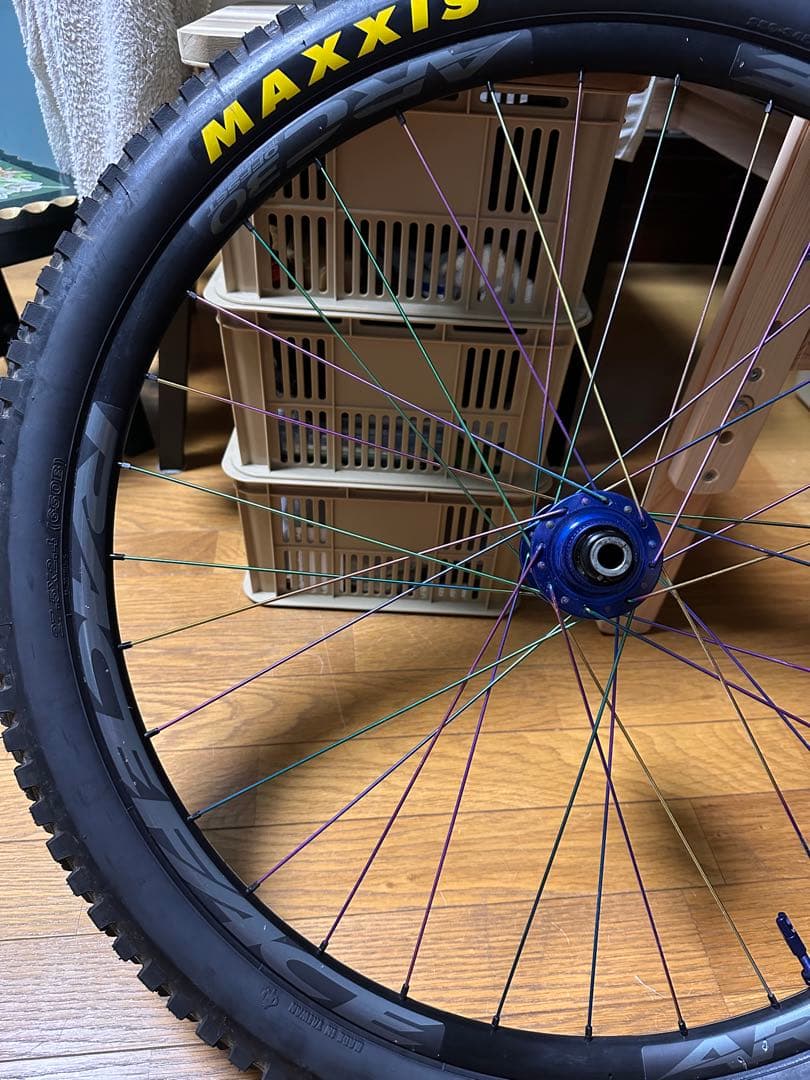 マグ 1/2 CHRIS KING手組みホイール（マレット仕様）