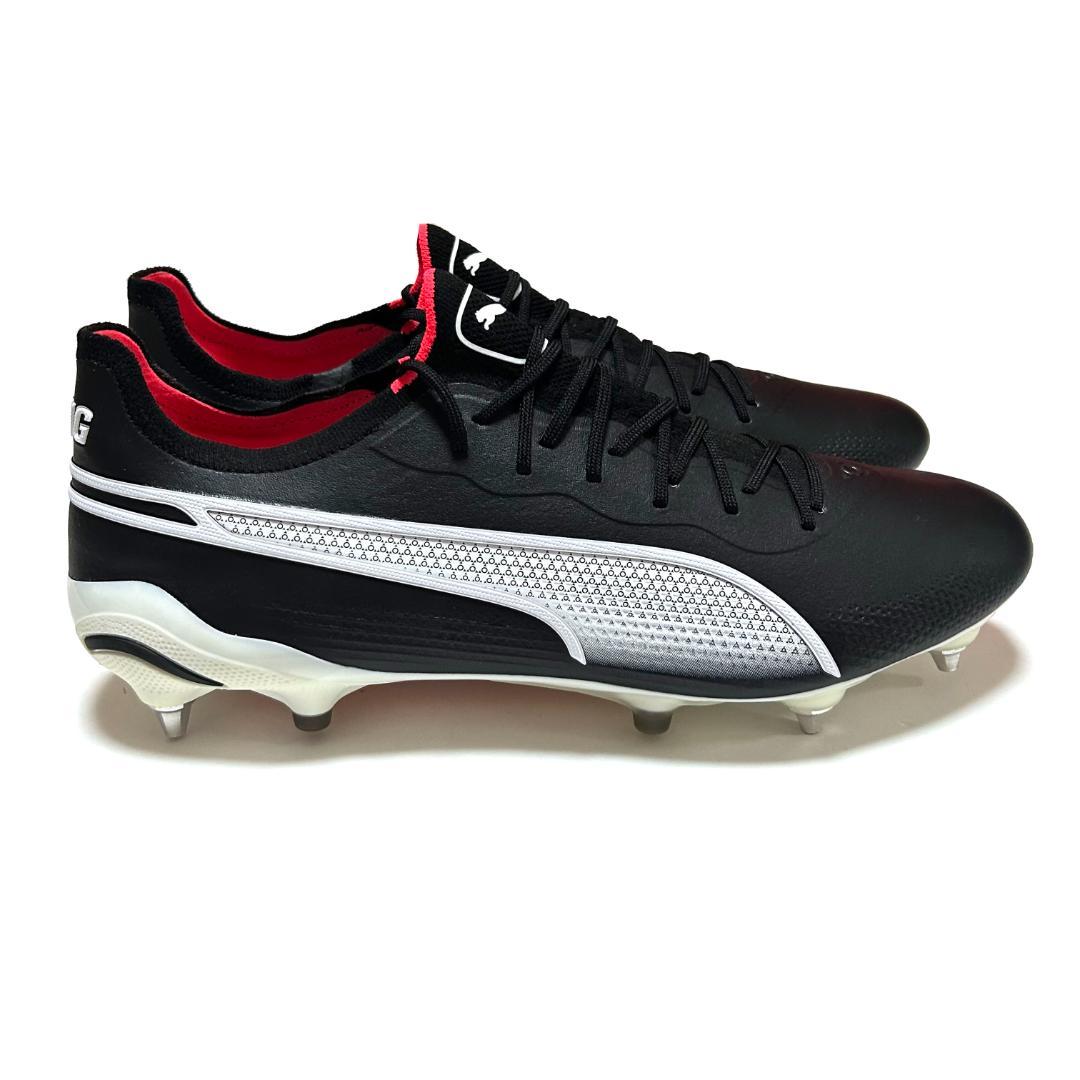 新品　30.5cm　プーマキング アルティメット MXSG サッカー　ブラック