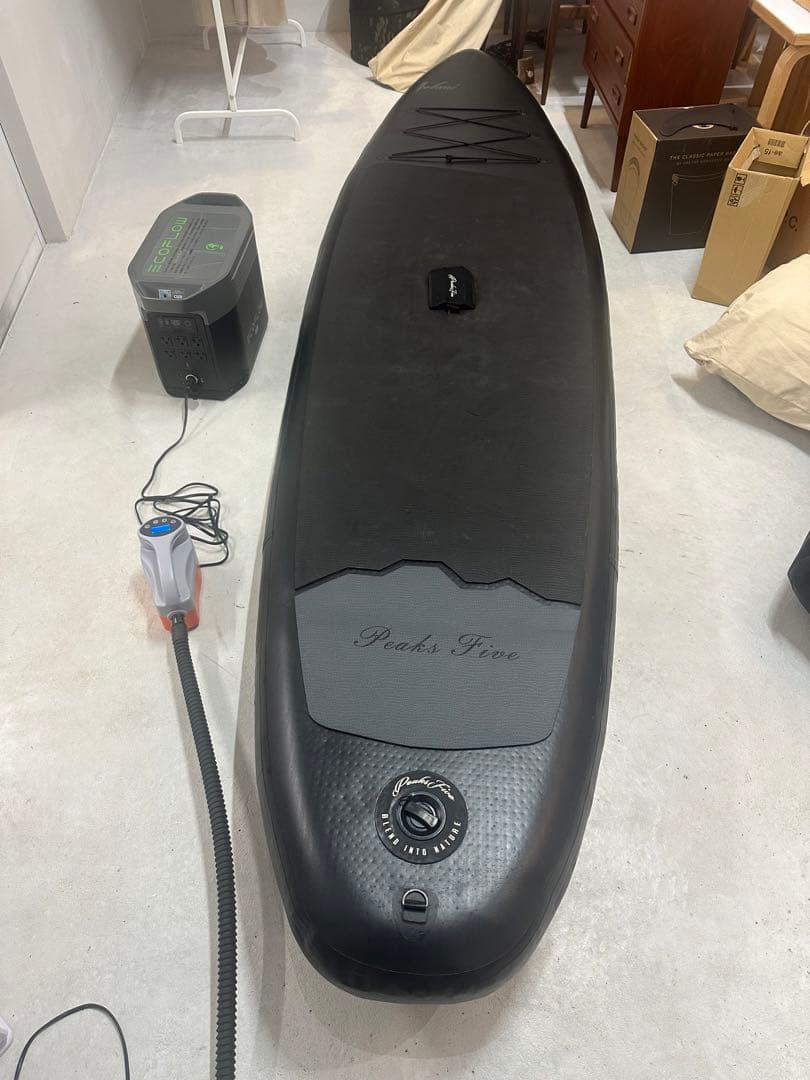 最終価格　sup ピークス5 AOLANI カーボン　パドル 　2点セット