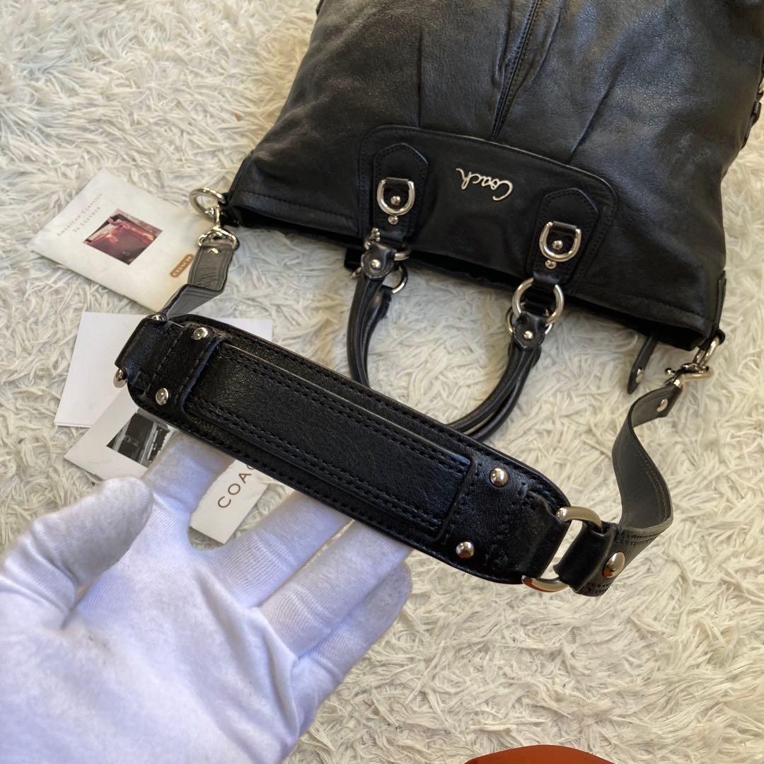 極美品 vintage coach old archive アシュレイ 2way