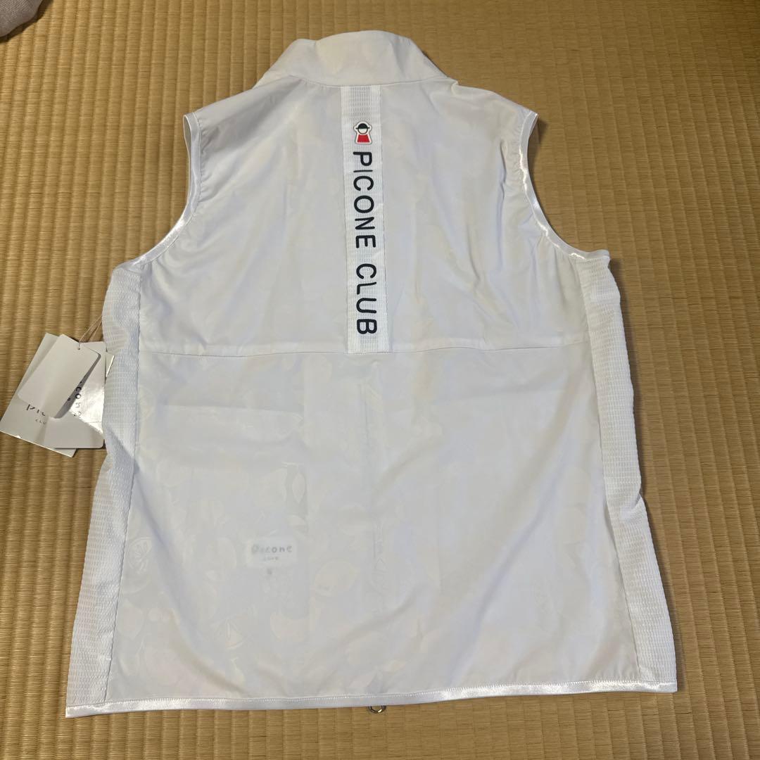 PICONE CLUB ウインドブレーカー　ベスト 02サイズ　ホワイト