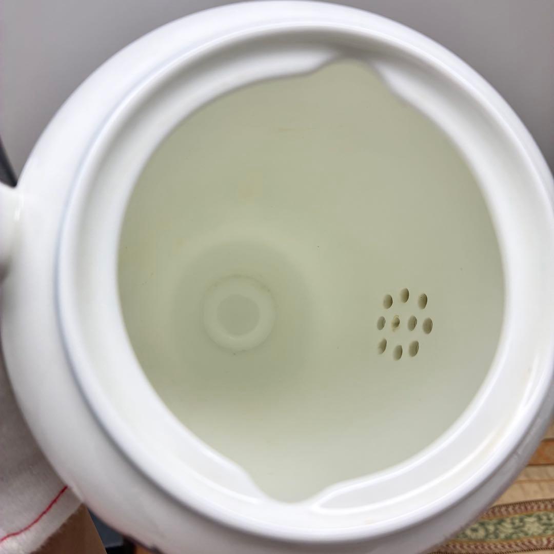 極美品 ウェッジウッド グレンミスト スージークーパーコーヒーティーポット 黒壺