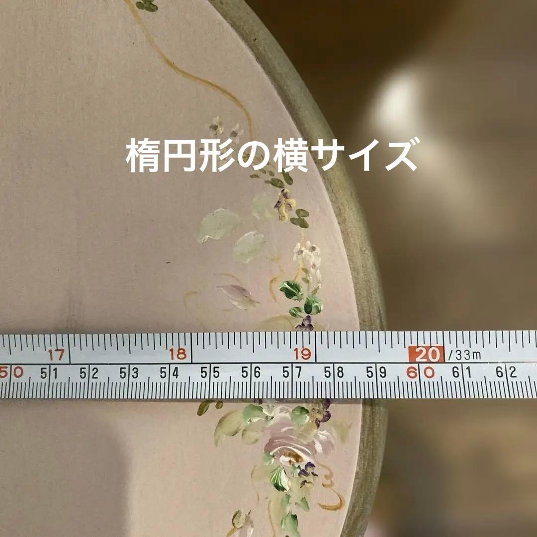 【今週末までお買い得】折りたたみ猫足サイドテーブル・トールペインティング・レトロ