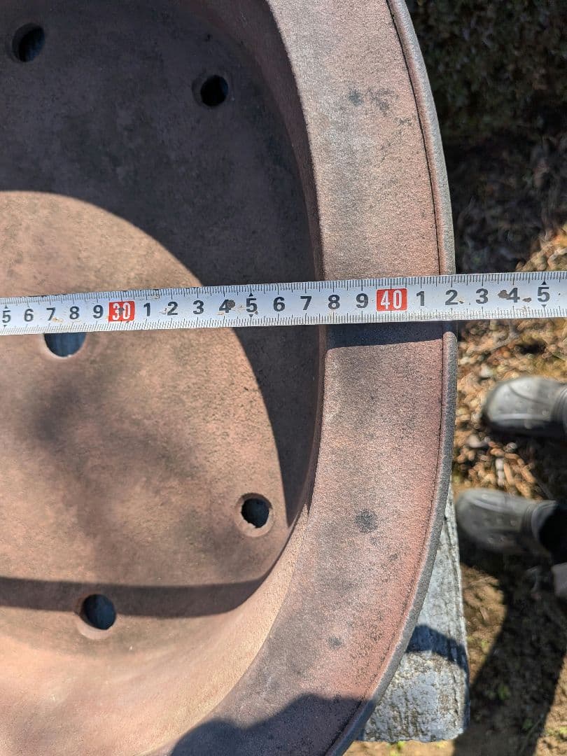 盆栽鉢 喜仙造　外縁胴紐楕円形