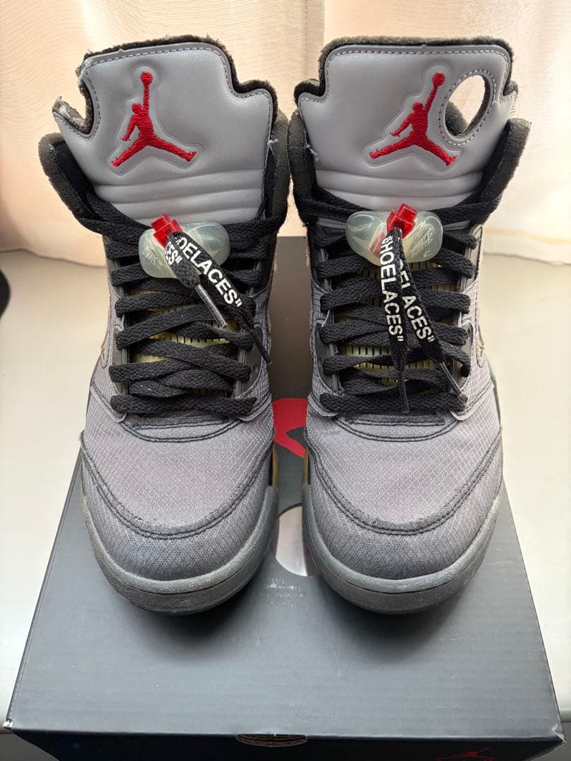 NIKE off-white JORDAN 5 ナイキ　エア　ジョーダン