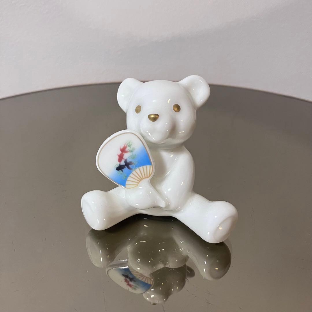 Noritake フィギュリン 置物 ノリタケの森 ベアシリーズ 限定品