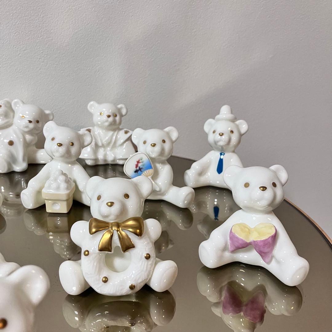 Noritake フィギュリン 置物 ノリタケの森 ベアシリーズ 限定品