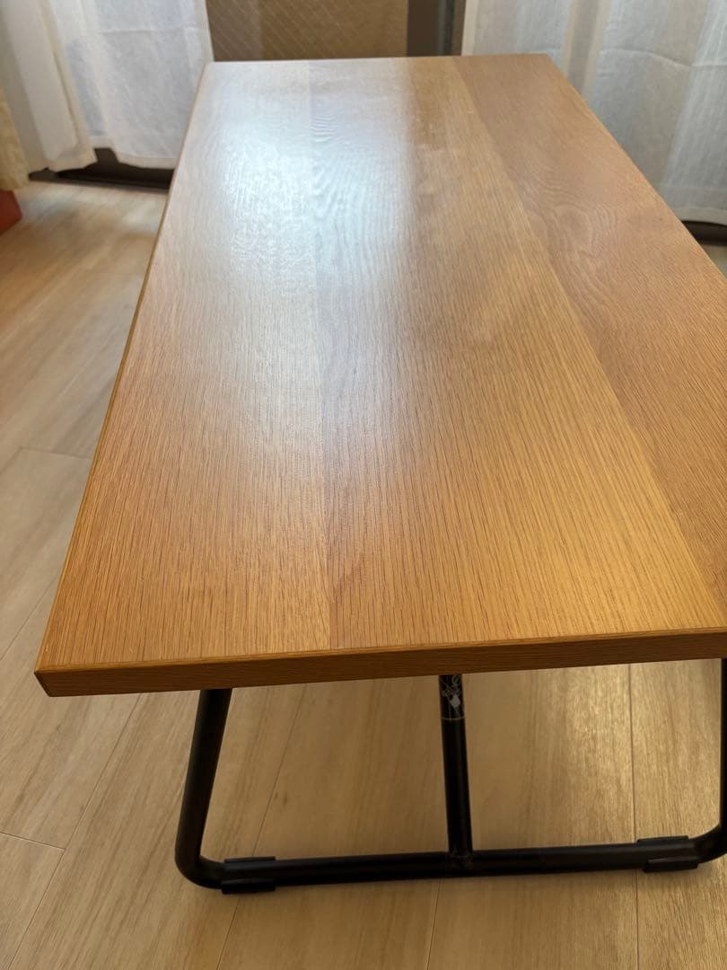 ⭐︎無印良品 オーク材ローテーブル（折り畳み）
