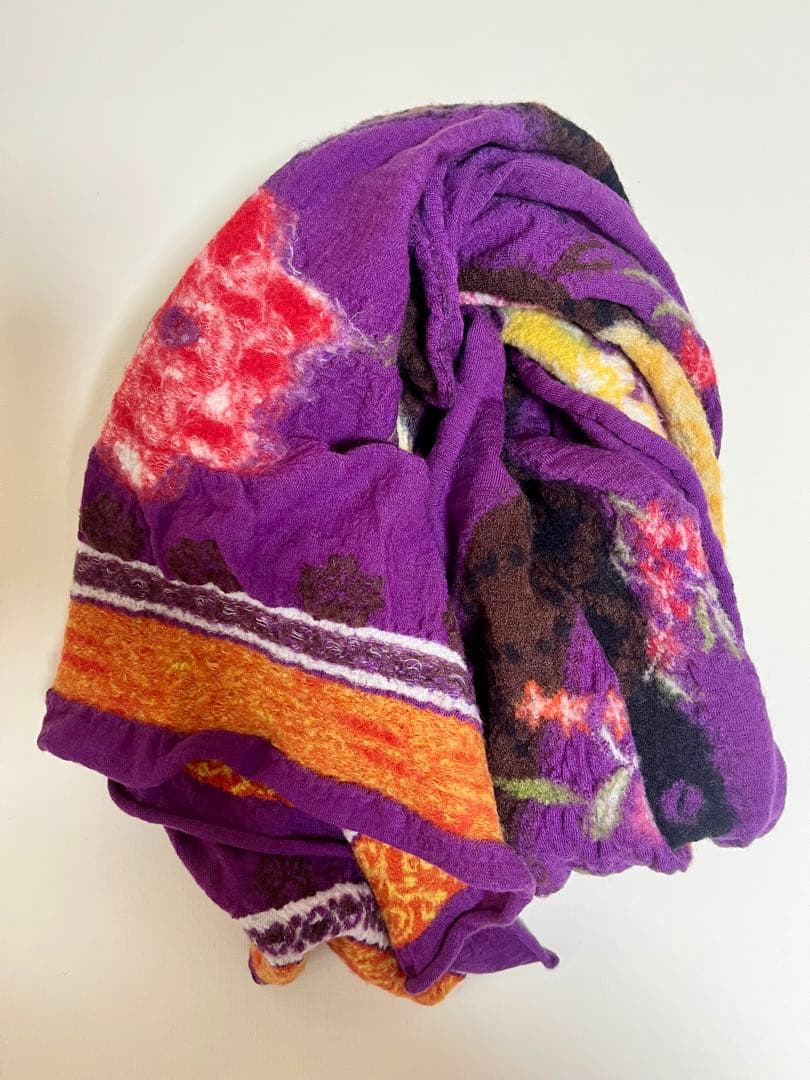 KAPITAL 縮絨ウールストール　マフラー