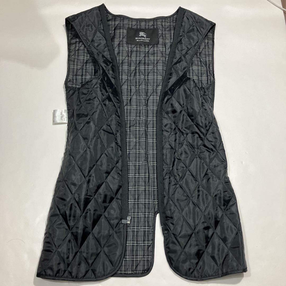 【希少色】バーバリーブラックレーベル　ライナー付 トレンチコート　ノバチェ　2w