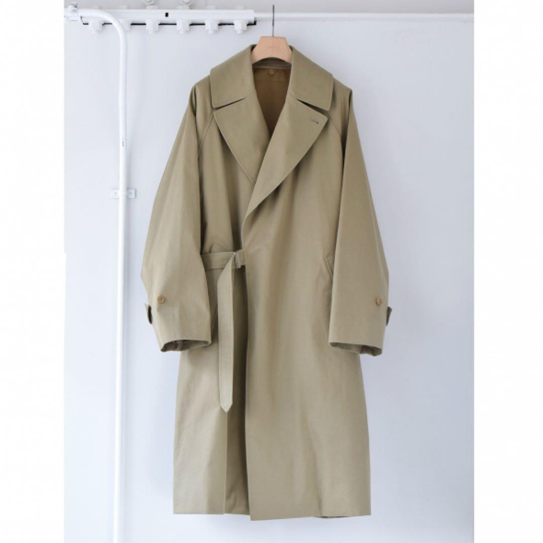 コ*コ様 コモリ 21AW コットンギャバタイロッケンコート　3