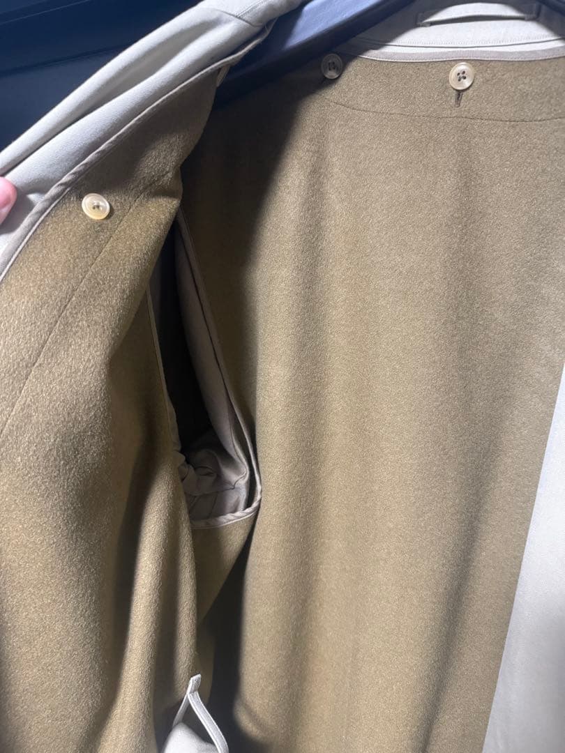 コ*コ様 コモリ 21AW コットンギャバタイロッケンコート　3