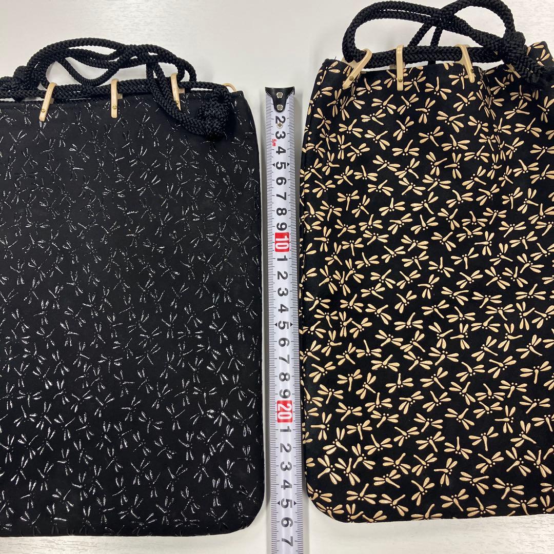 菊*ん様 印伝 合切袋 印傳屋 巾着 信玄袋 ２枚セット