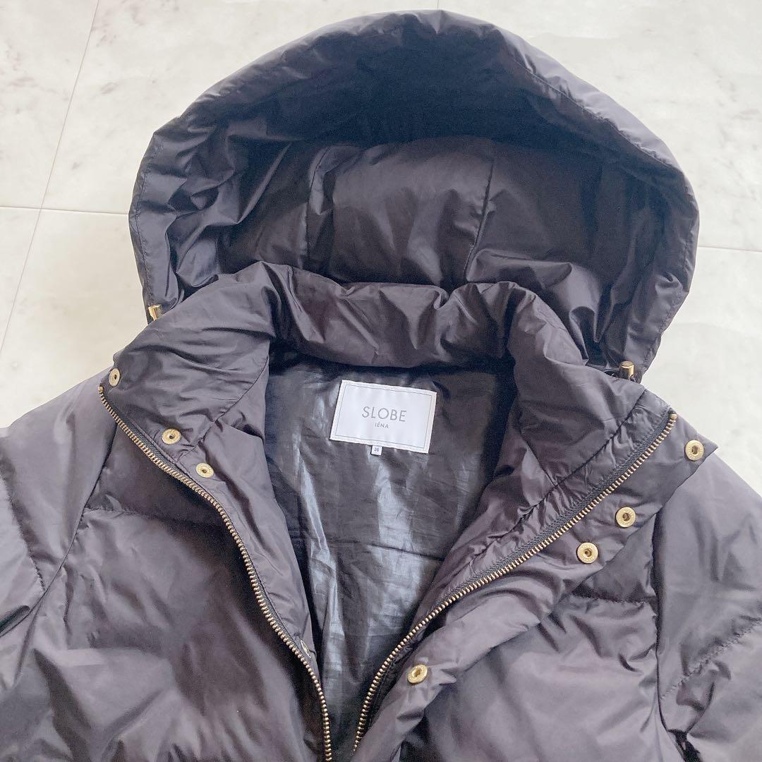 美品　スローブイエナ　ショートダウンコート　ダウンジャケット　38 ブラック