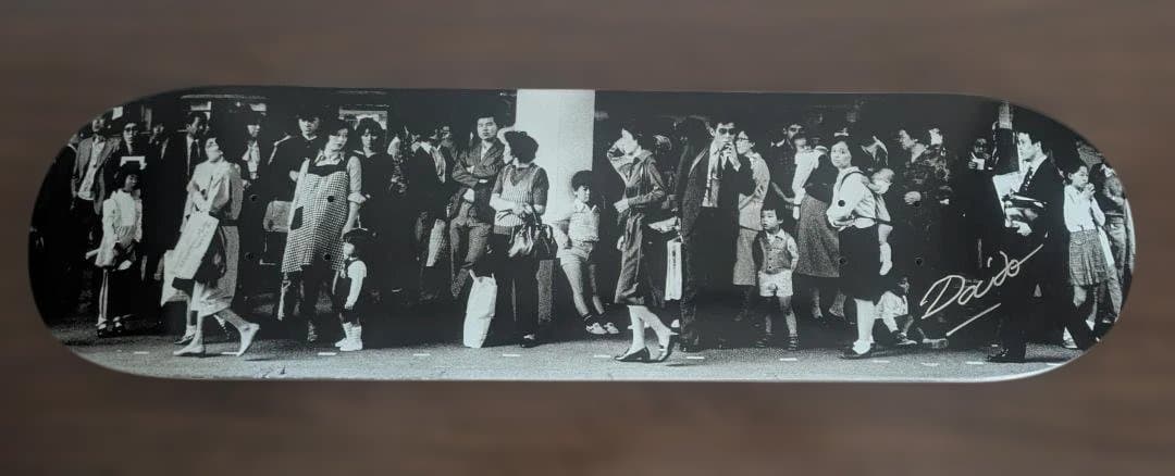 森山大道サイン入りスケートボードデッキEVISENコラボ送込DAIDO未使用