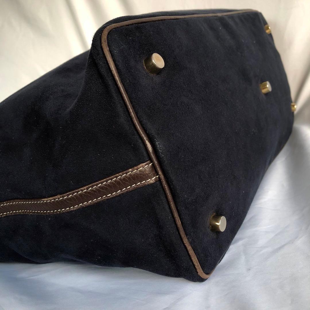Cisei シセイ 2WAY スウェード スエード 本革 ショルダー トート