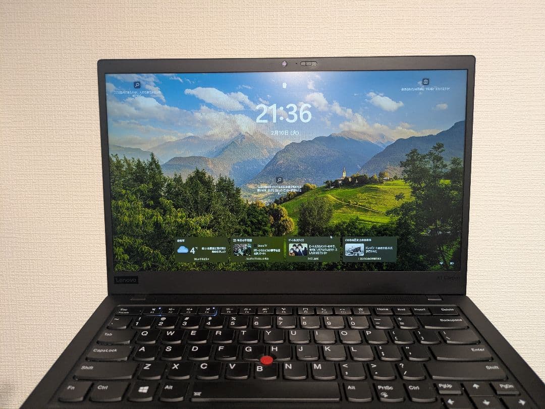 Thinkpad X1 Carbon Gen8 US配列