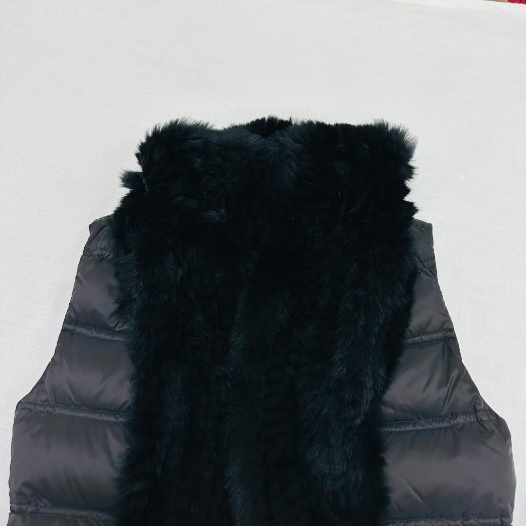 【極美品】ソークロース レザージャケット ファー付ダウンベストセット S 黒