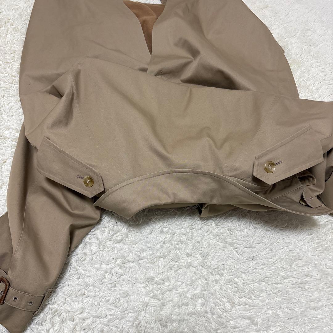 DiiiMバーバリーズ　膝下ステンカラー2XL ベージュ　ノバチェック