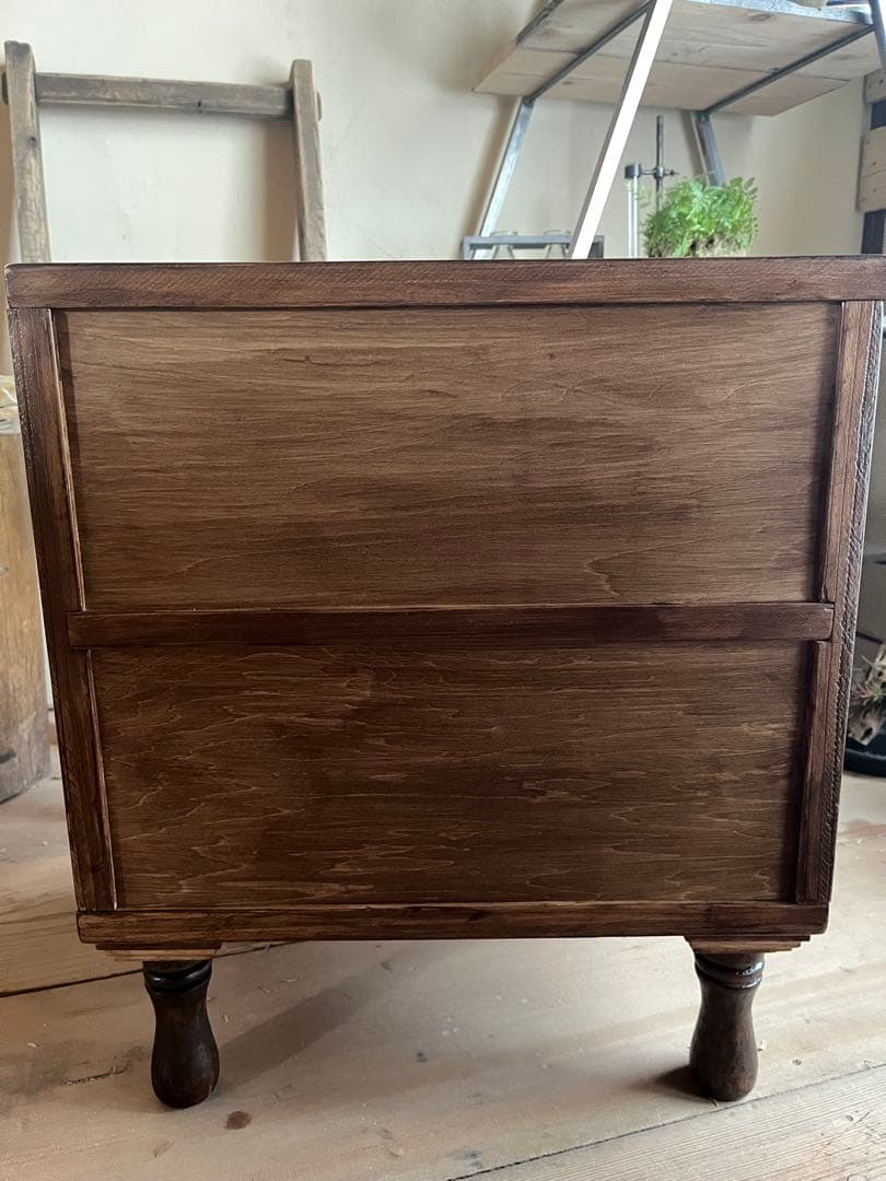 ハンドメイド 木製 ミニチェスト インテリア ディスプレイ 什器