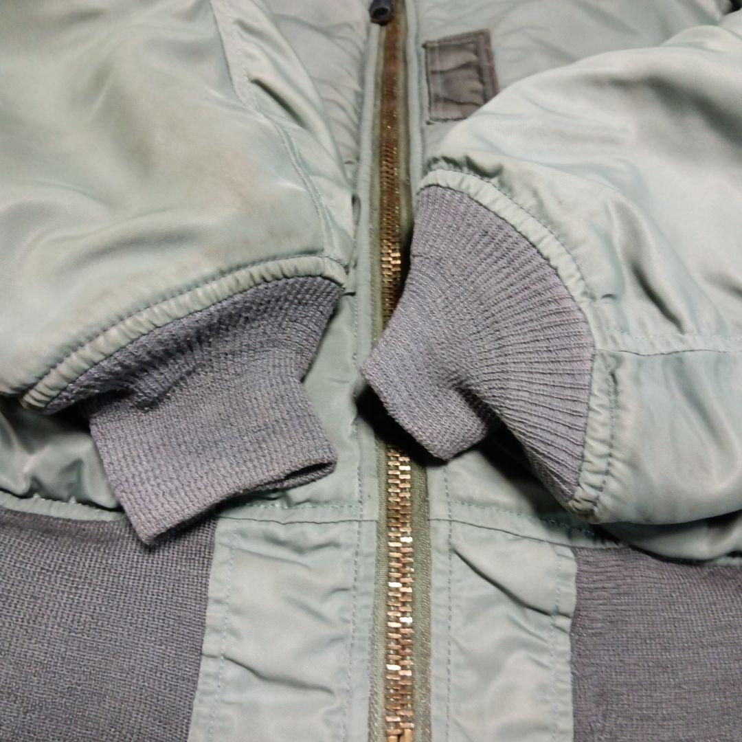 90年代旧リアルマッコイズMA1実名復刻ローレンスポーツウェア