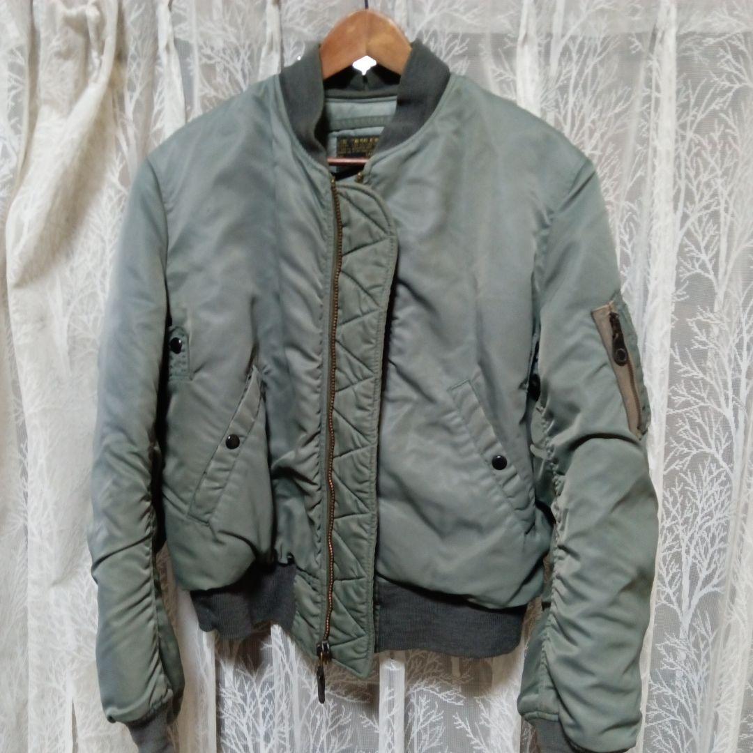 90年代旧リアルマッコイズMA1実名復刻ローレンスポーツウェア