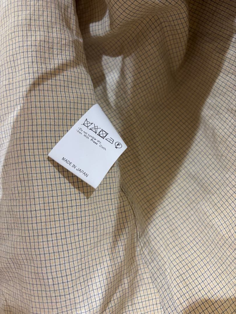 MAATE & SONS チェック柄長袖シャツ