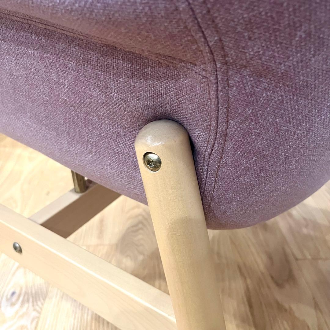 IKEA イケア VEDBO ヴェードボー ソファ チェア ライトブラウンピンク