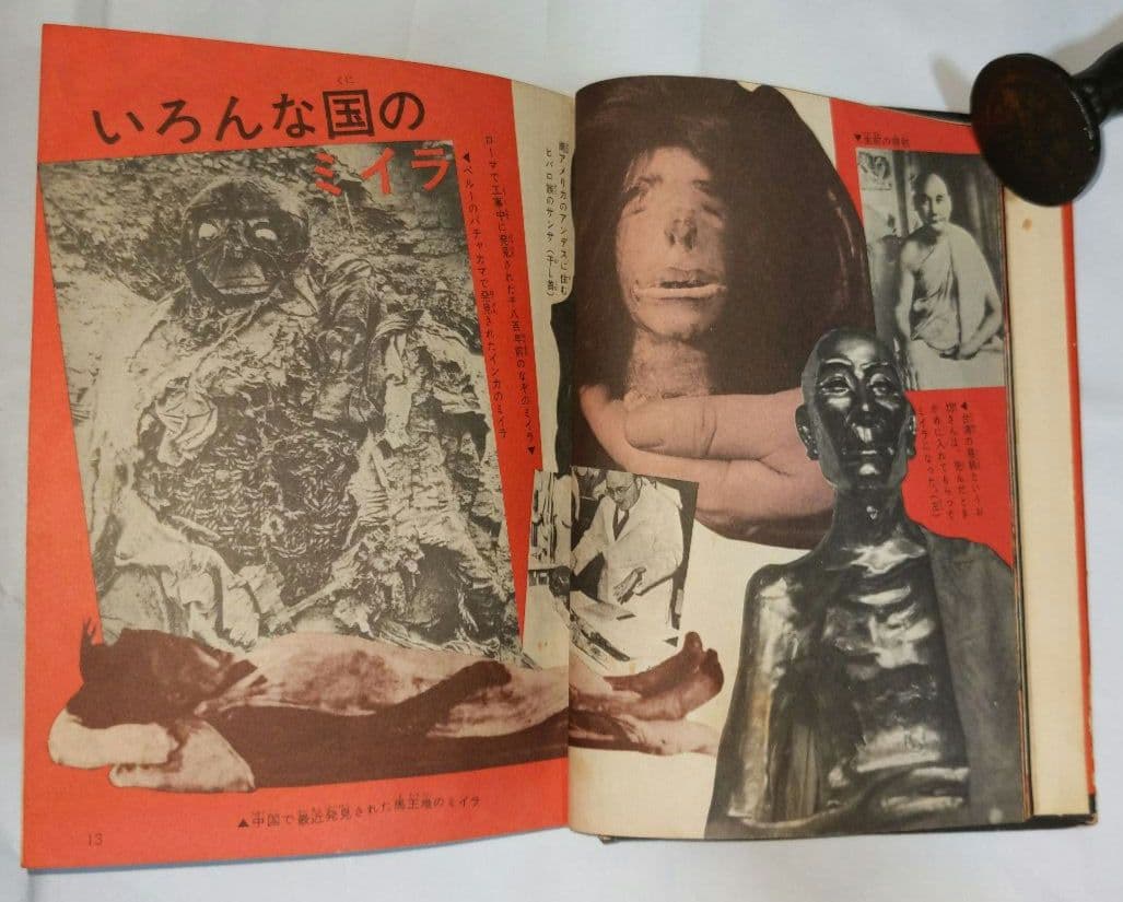 ミイラ大百科　黒岩学了　講談社　ドラゴンブックス　初版本