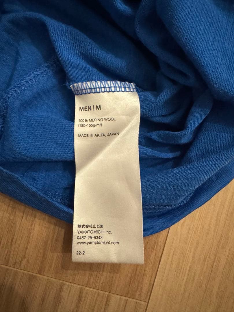 yamatomichi 山と道 メリノウール ノースリーブ Mサイズ　美品