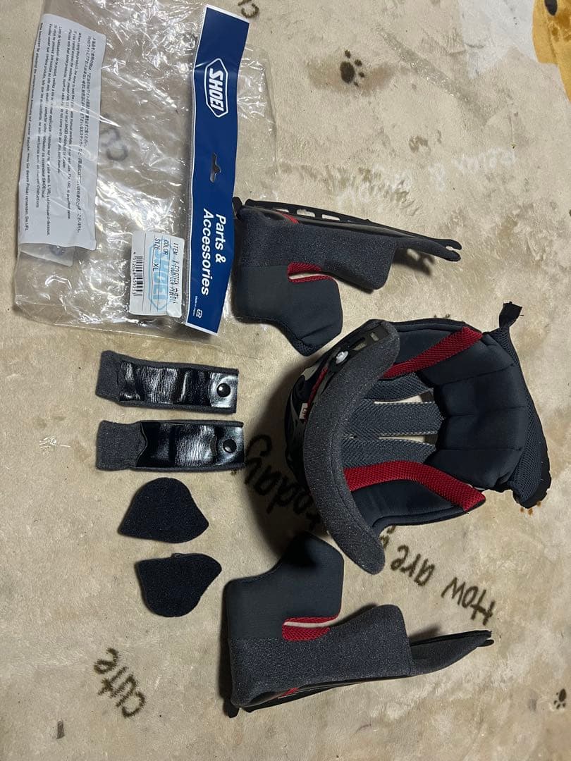 ショーエイ　X-14内装セット美品