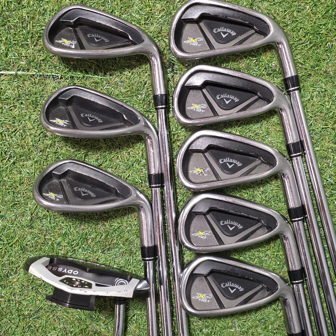 キャロウェイ X2 HOT 統一 フルセット ゴルフクラブ メンズセット R