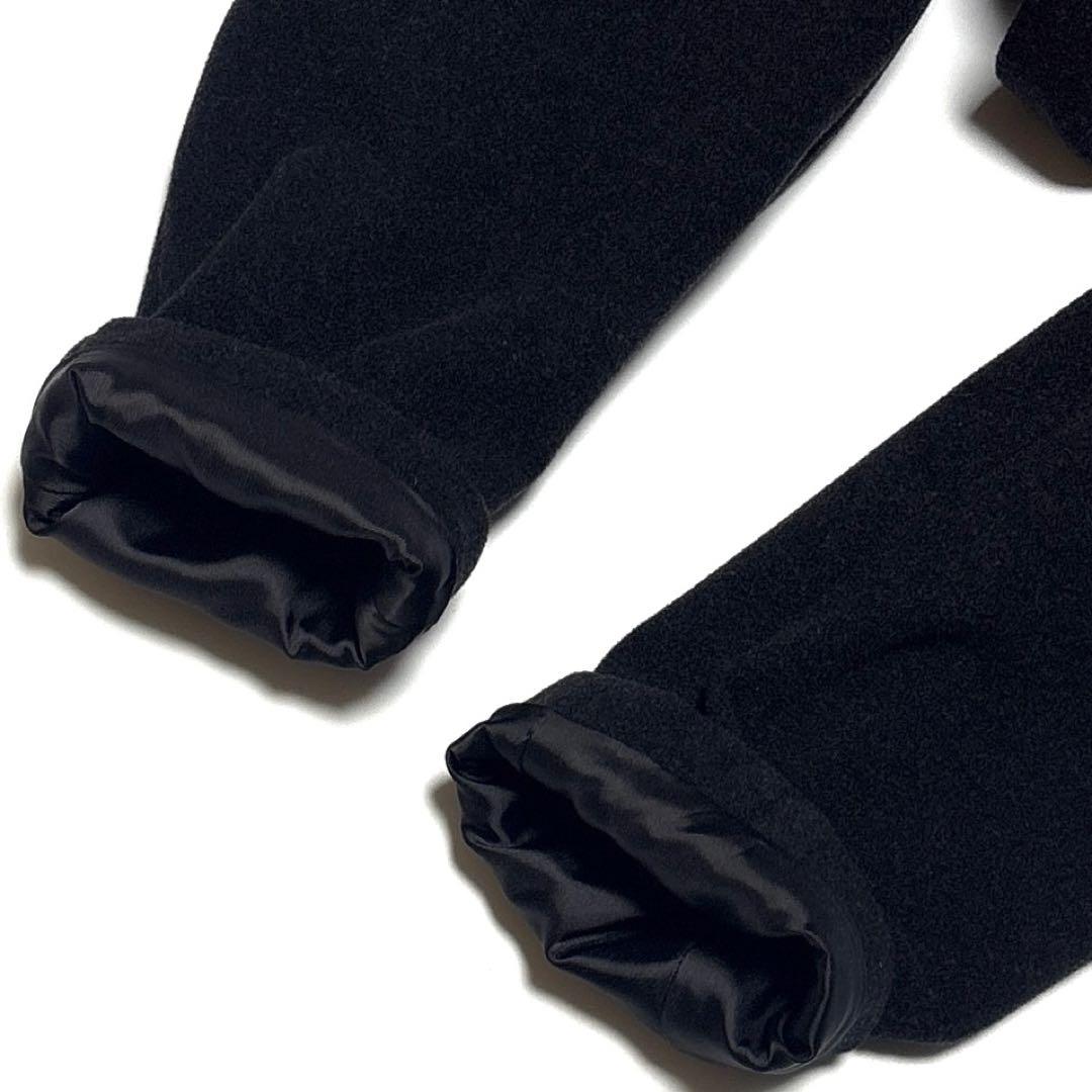 イタリア製生地 カシミヤ混 シングルブレスト ロングコート ダークグレー【XL】