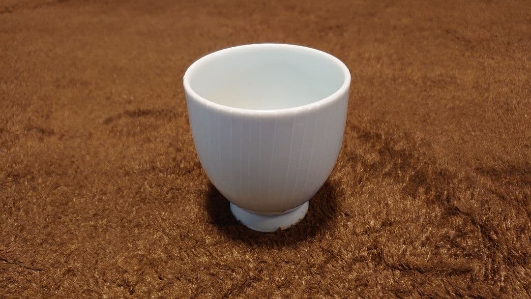 李朝　白磁　高杯　蔵出し　１客