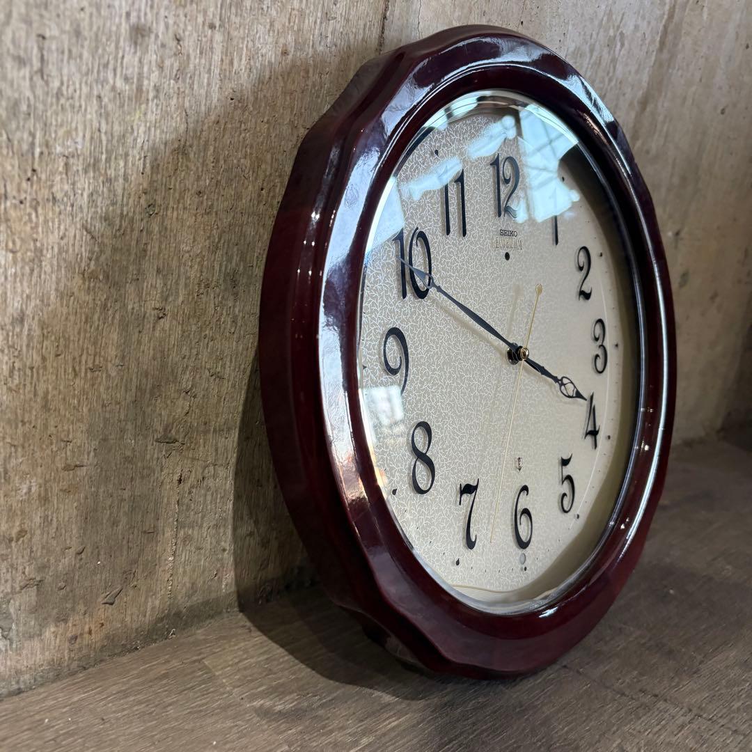 SEIKO EMBLEM 壁掛時計　電波時計　HS521B