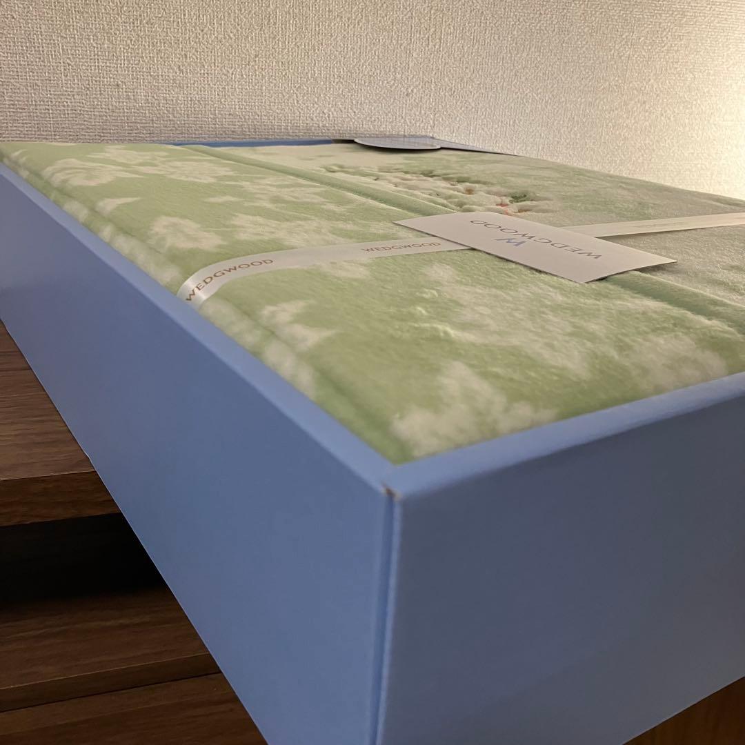 【新品】 棉毛布　ワイルドストロベリー　西川　140×200㎝