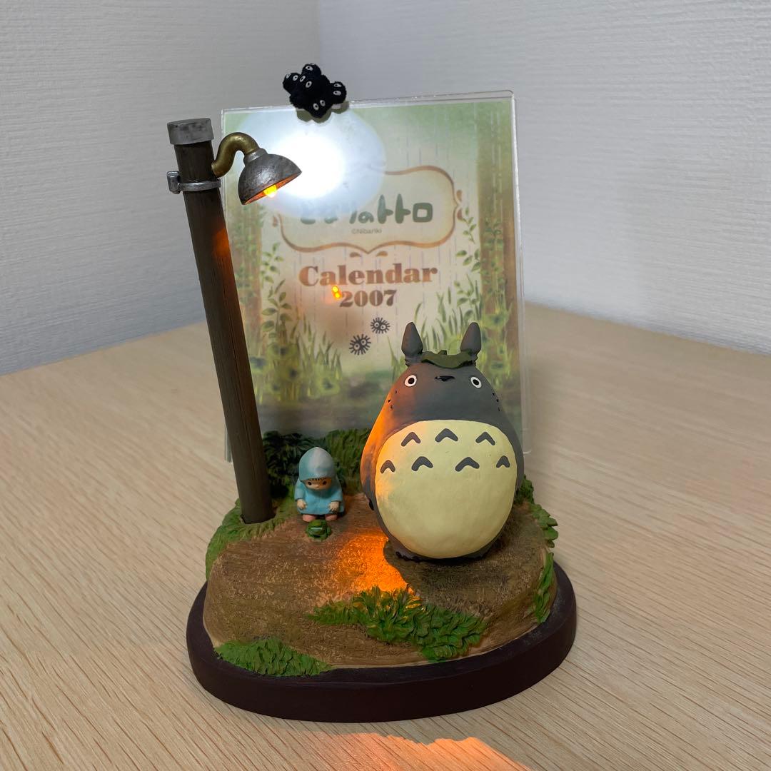 となりのトトロ　ジオラマカレンダー　２００７年　電灯つきます！