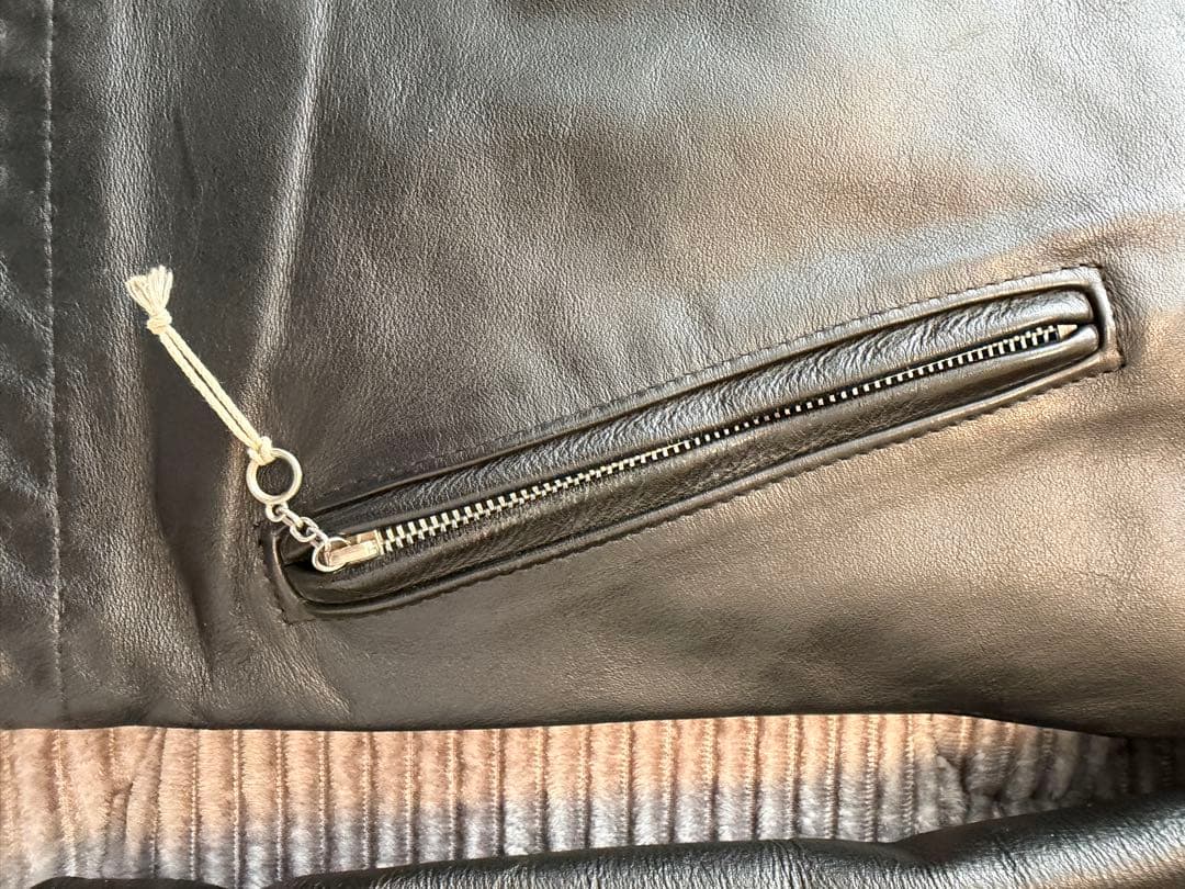 schott 643 シングルライダースジャケット 40