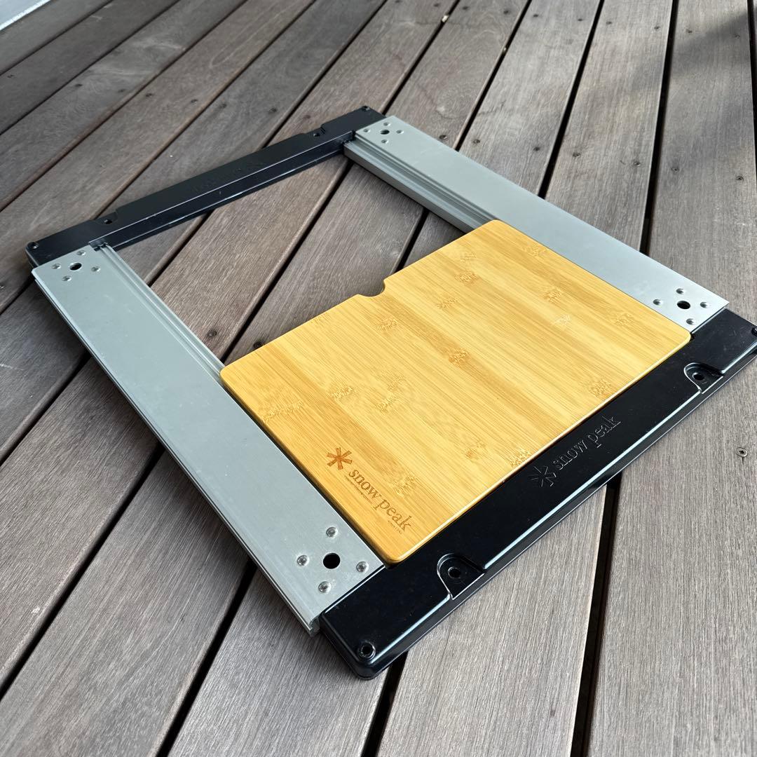 スノーピーク IGT ショート 2ユニット ウッドテーブルS竹 peak