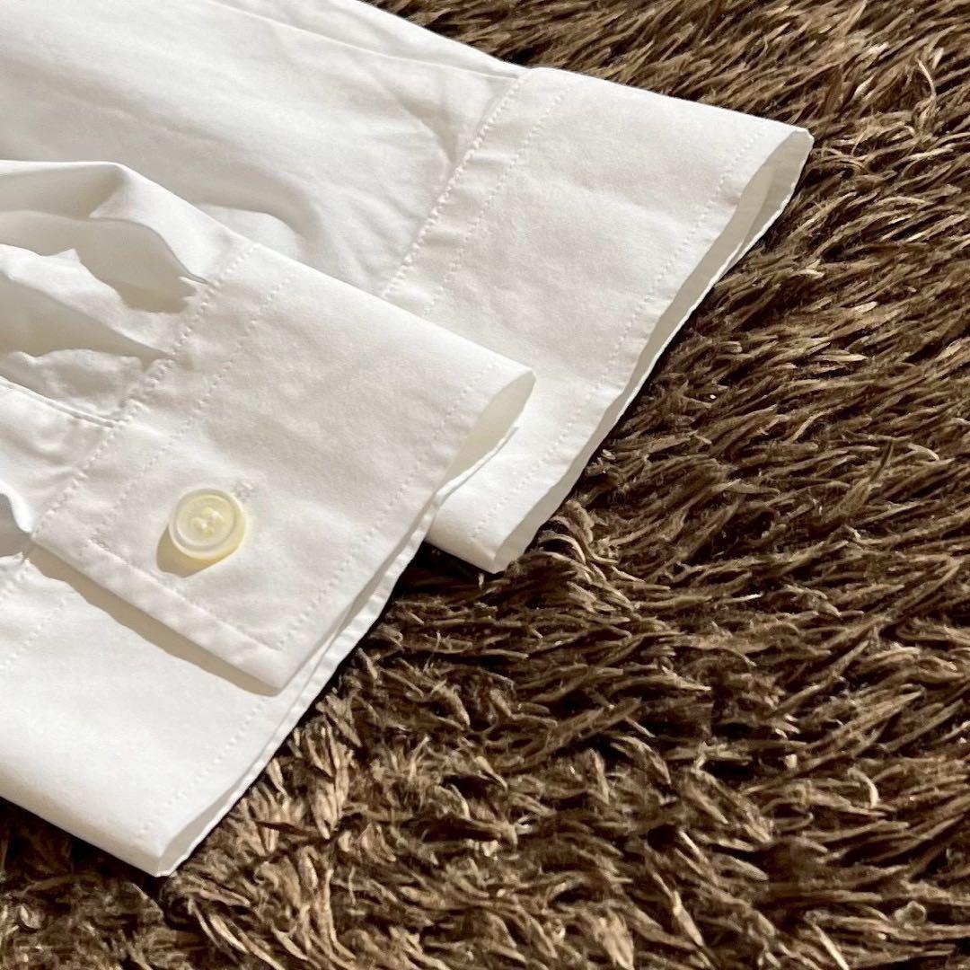 美品✨BURBERRY TB Logo Shirt 刺繍ロゴ コットンシャツ