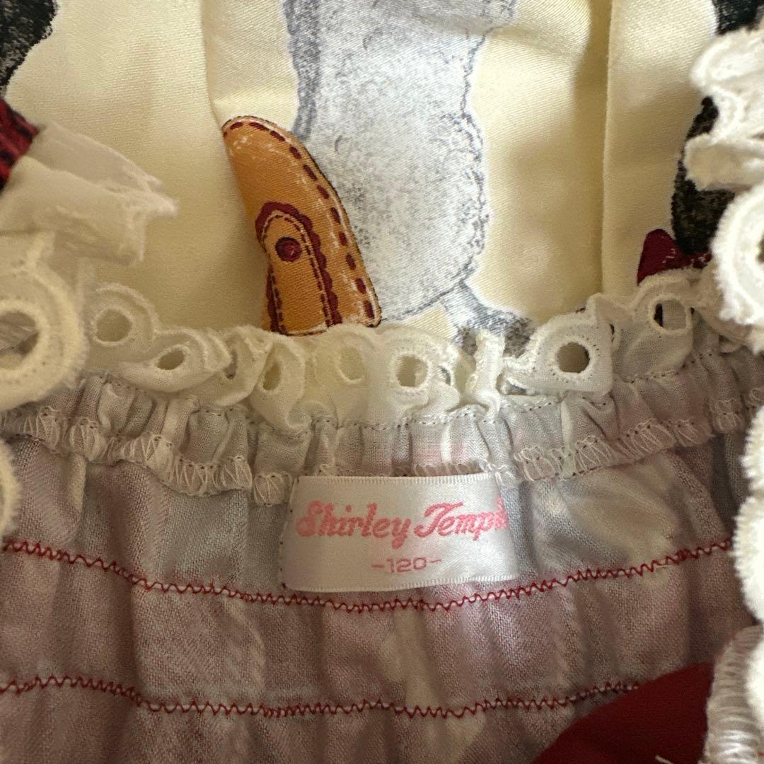 ば*★様 【週末限定値下げ中】シャーリーテンプル　半袖ワンピース 120cm プ
