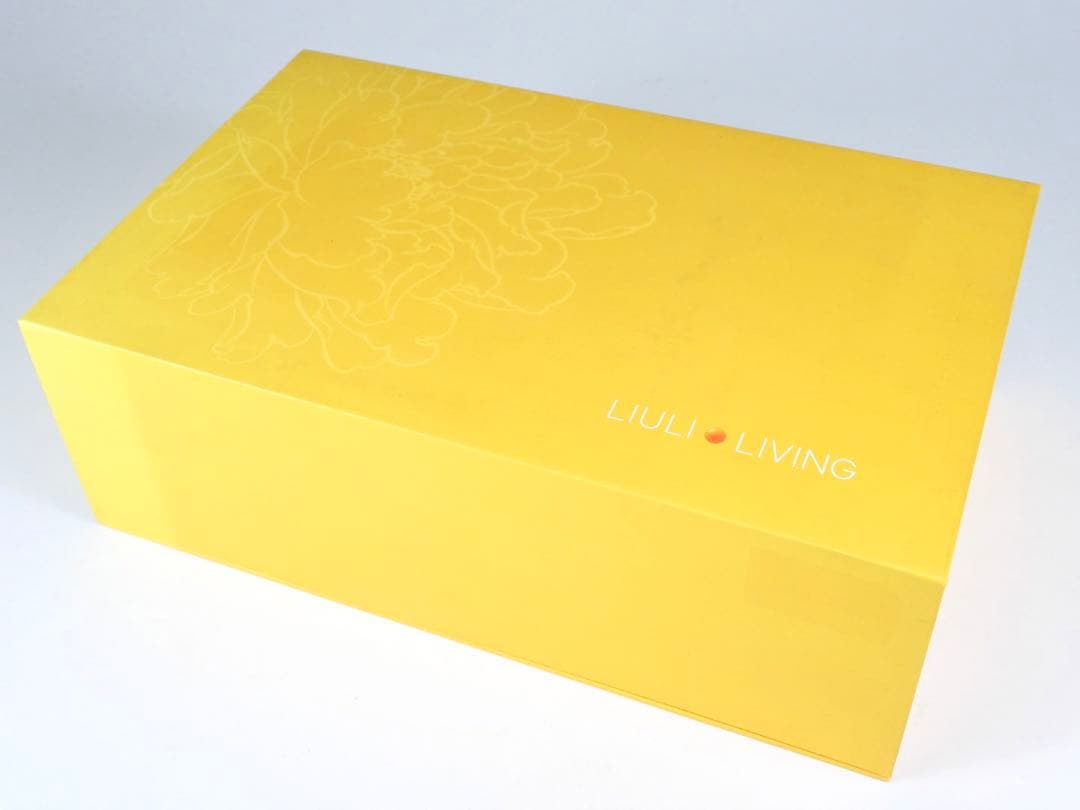 LIULI LIVING レジャー四季 ポット&カップセット 四季の花彫り